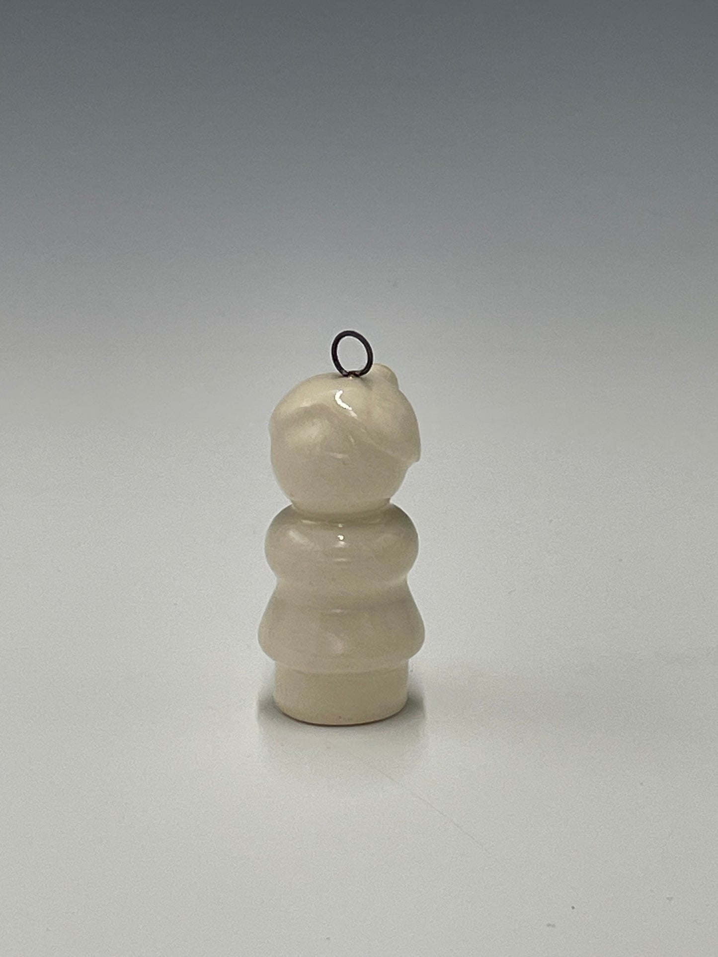 Stoneware Small Folk Holiday Ornament