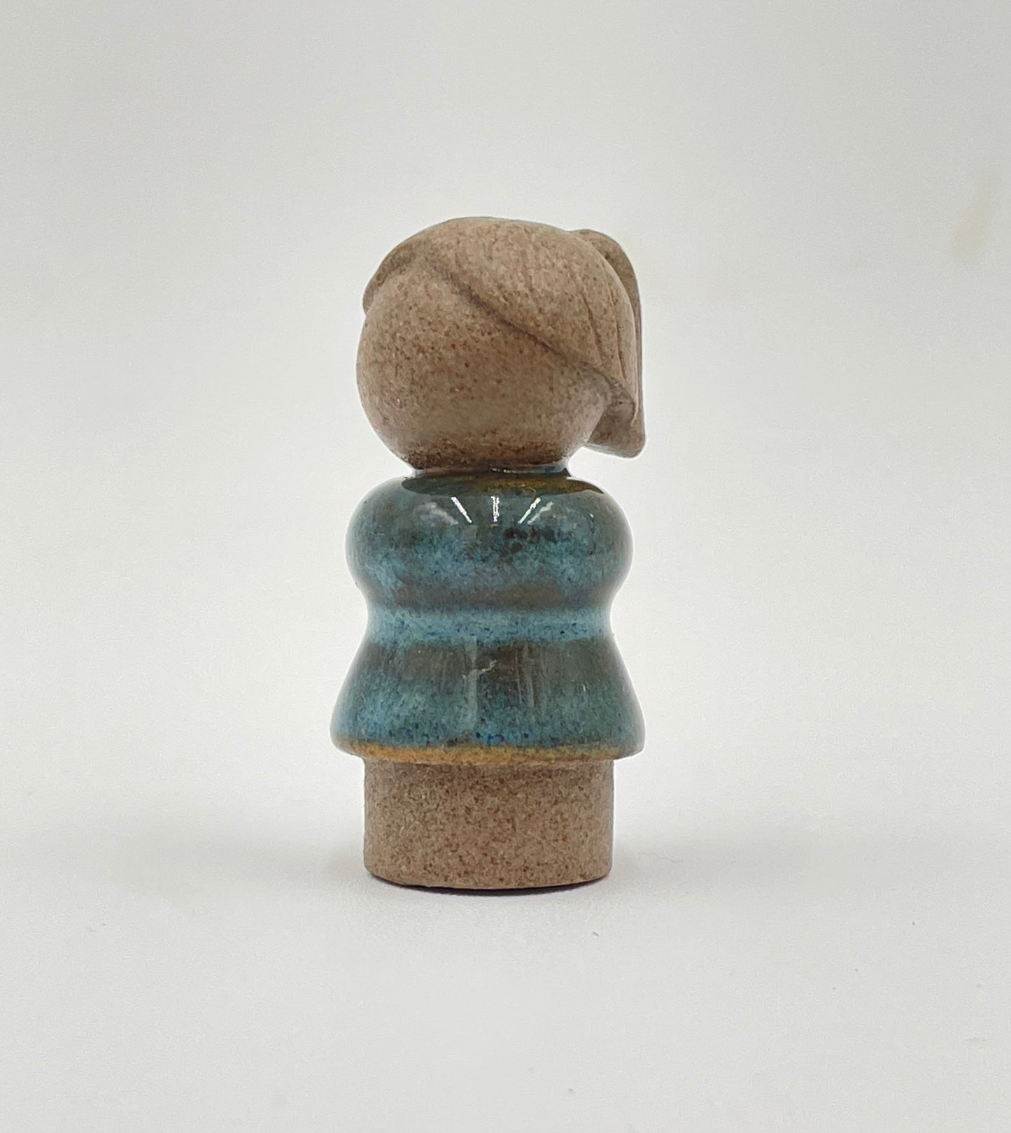 Stoneware Small Folk Sculpture