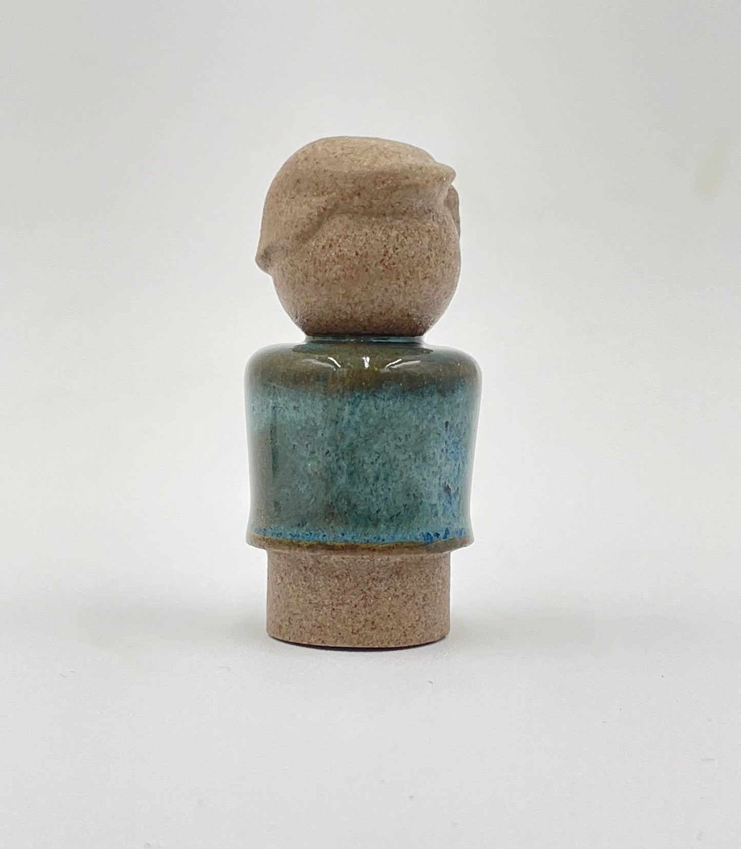 Stoneware Small Folk Sculpture