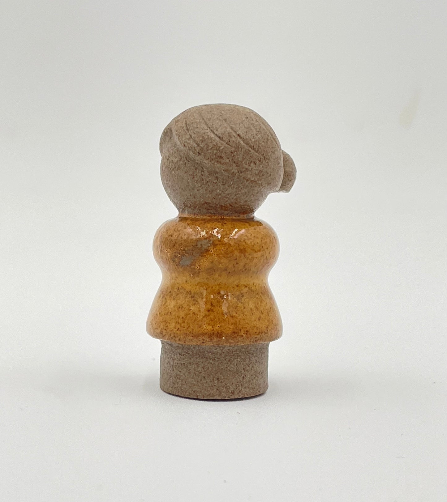 Stoneware Small Folk Sculpture