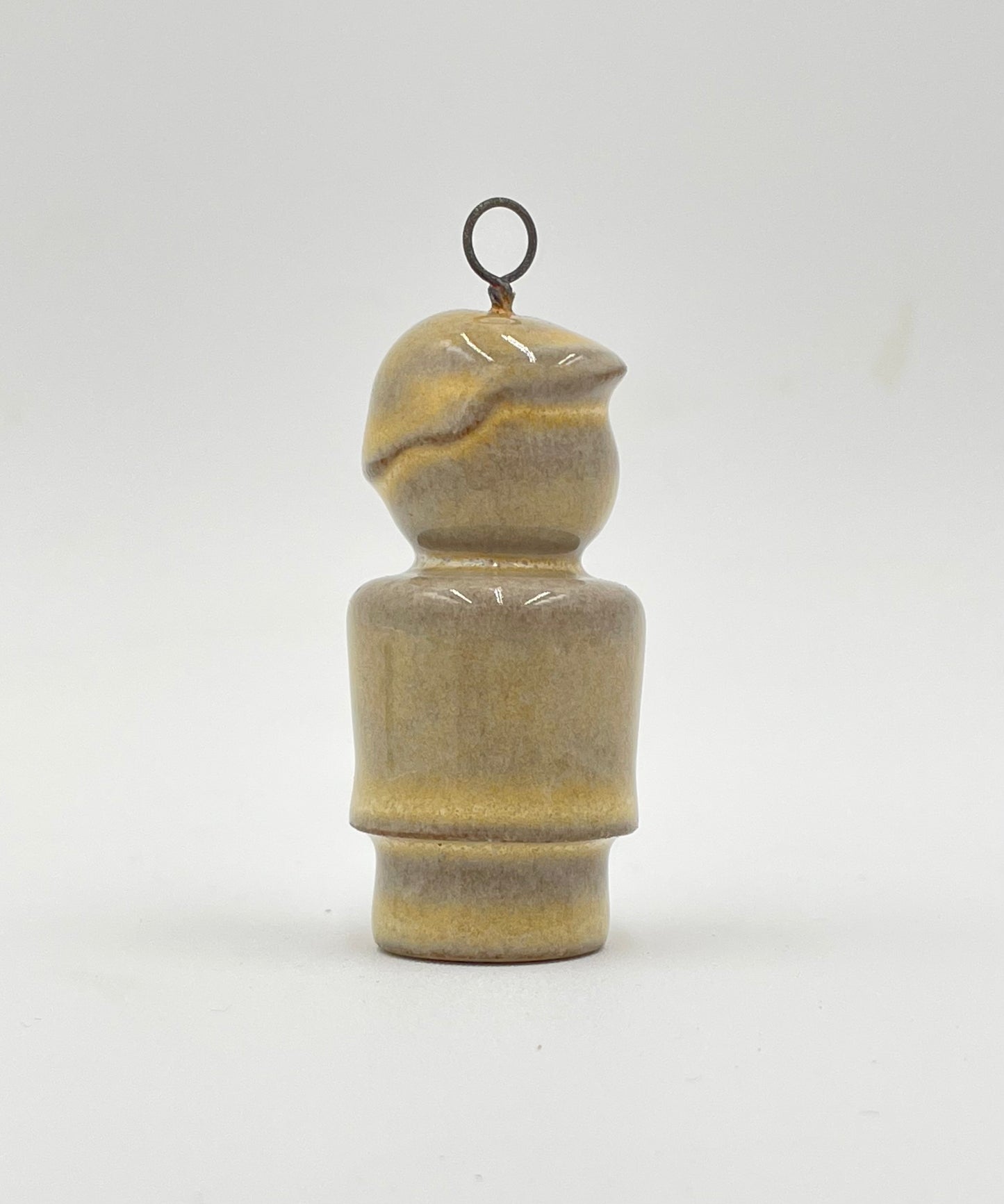 Stoneware Small Folk Holiday Ornament