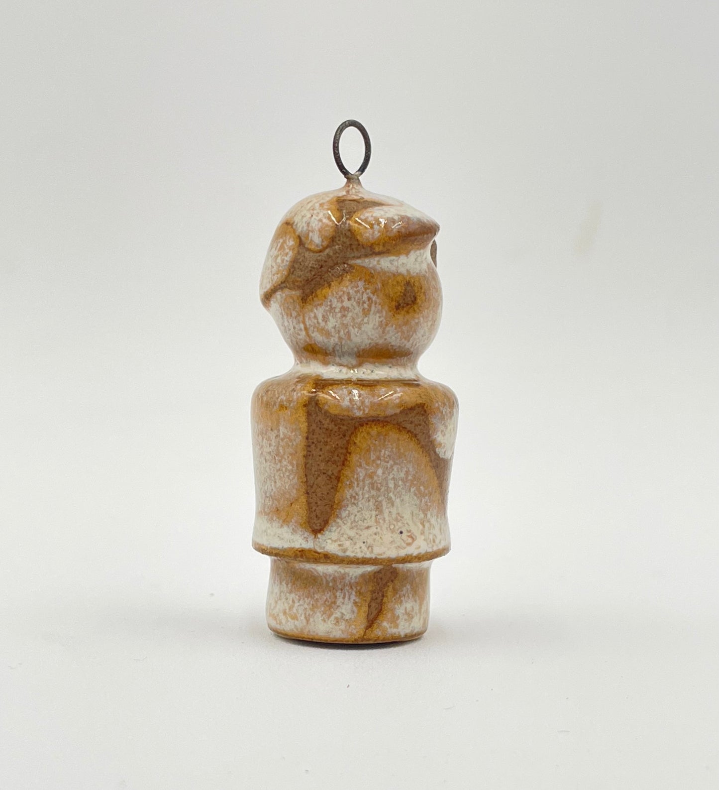 Stoneware Small Folk Holiday Ornament