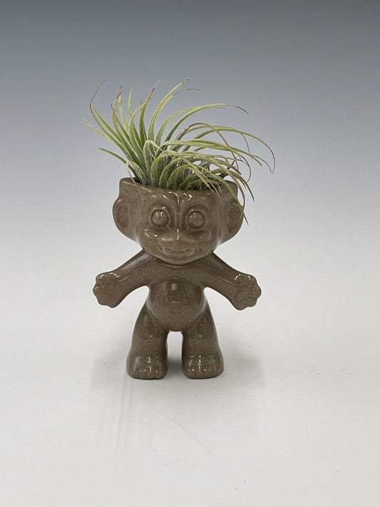 Stoneware Troll Planter Medium