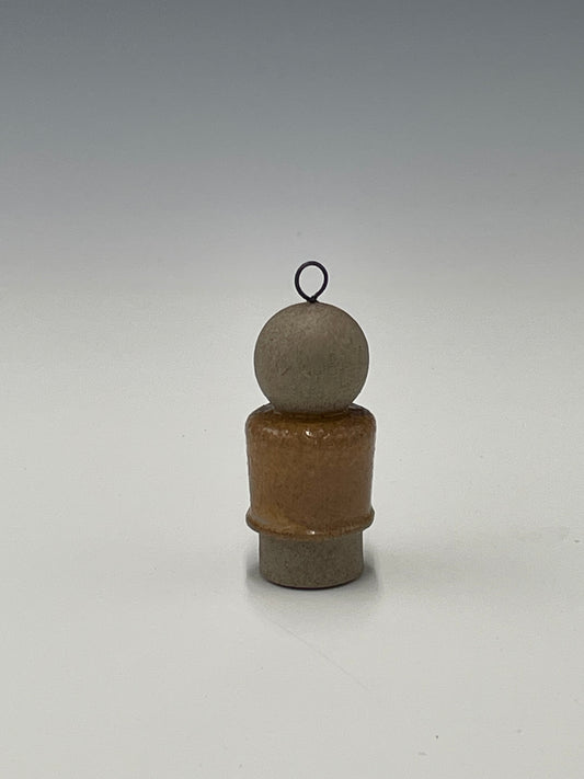 Stoneware Small Folk Holiday Ornament