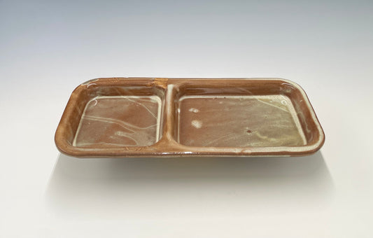 Stoneware Snack Tray