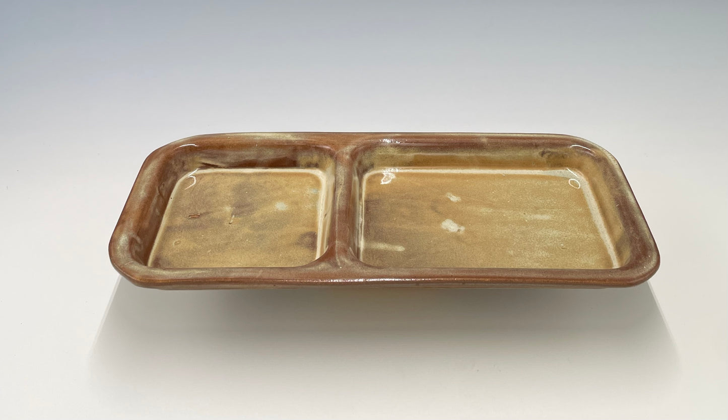 Stoneware Snack Tray