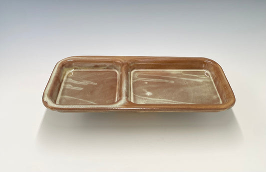 Stoneware Snack Tray